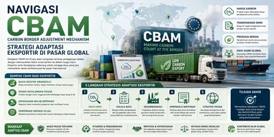 Navigasi Carbon Border Adjustment Mechanism (CBAM): Strategi Adaptasi Eksportir di Pasar Global