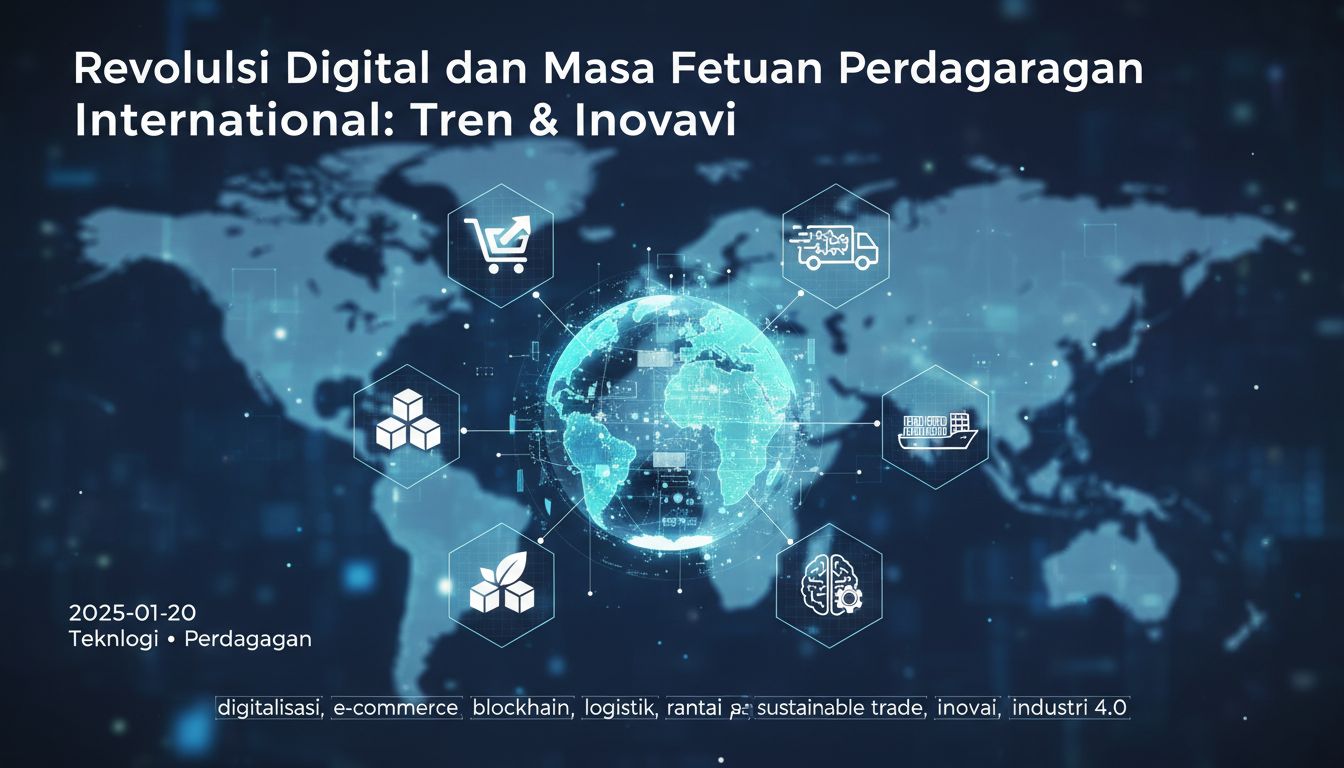 Revolusi Digital dan Masa Depan Perdagangan Internasional: Tren & Inovasi