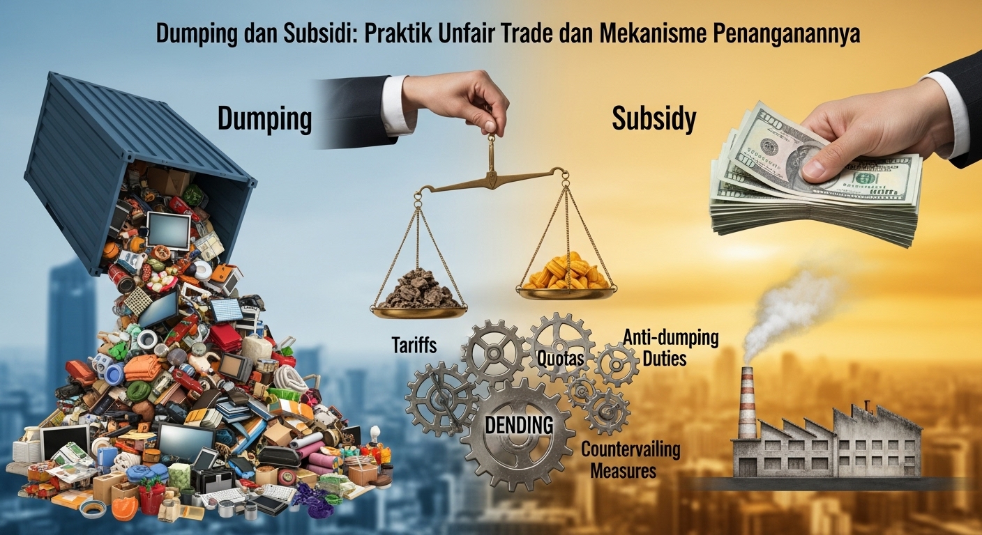Dumping dan Subsidi: Praktik Unfair Trade dan Mekanisme Penanganannya
