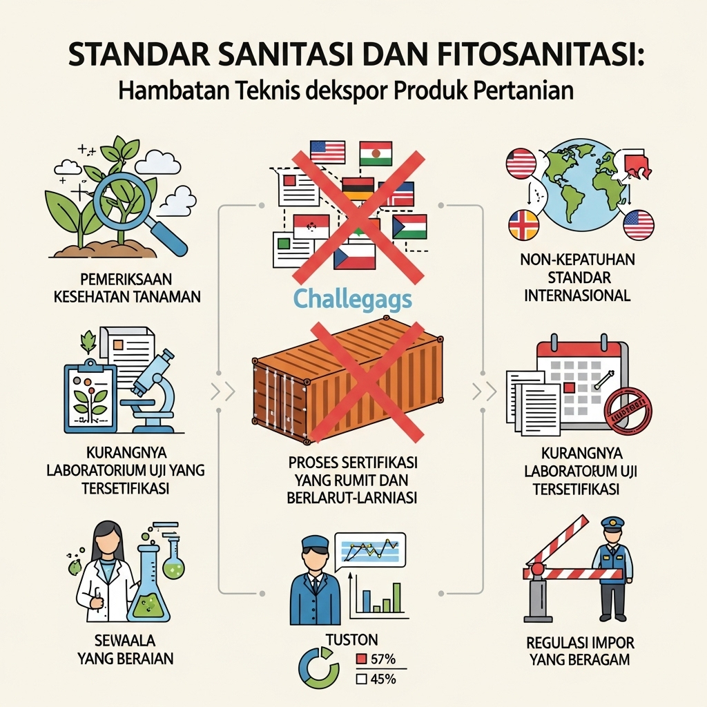 Standar Sanitasi dan Fitosanitasi: Hambatan Teknis dalam Ekspor Produk Pertanian