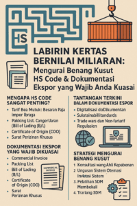 Labirin Kertas Bernilai Miliaran: Mengurai Benang Kusut HS Code & Dokumentasi Ekspor yang Wajib Anda Kuasai
