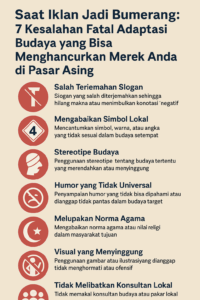 kesalahan fatal adaptasi budaya