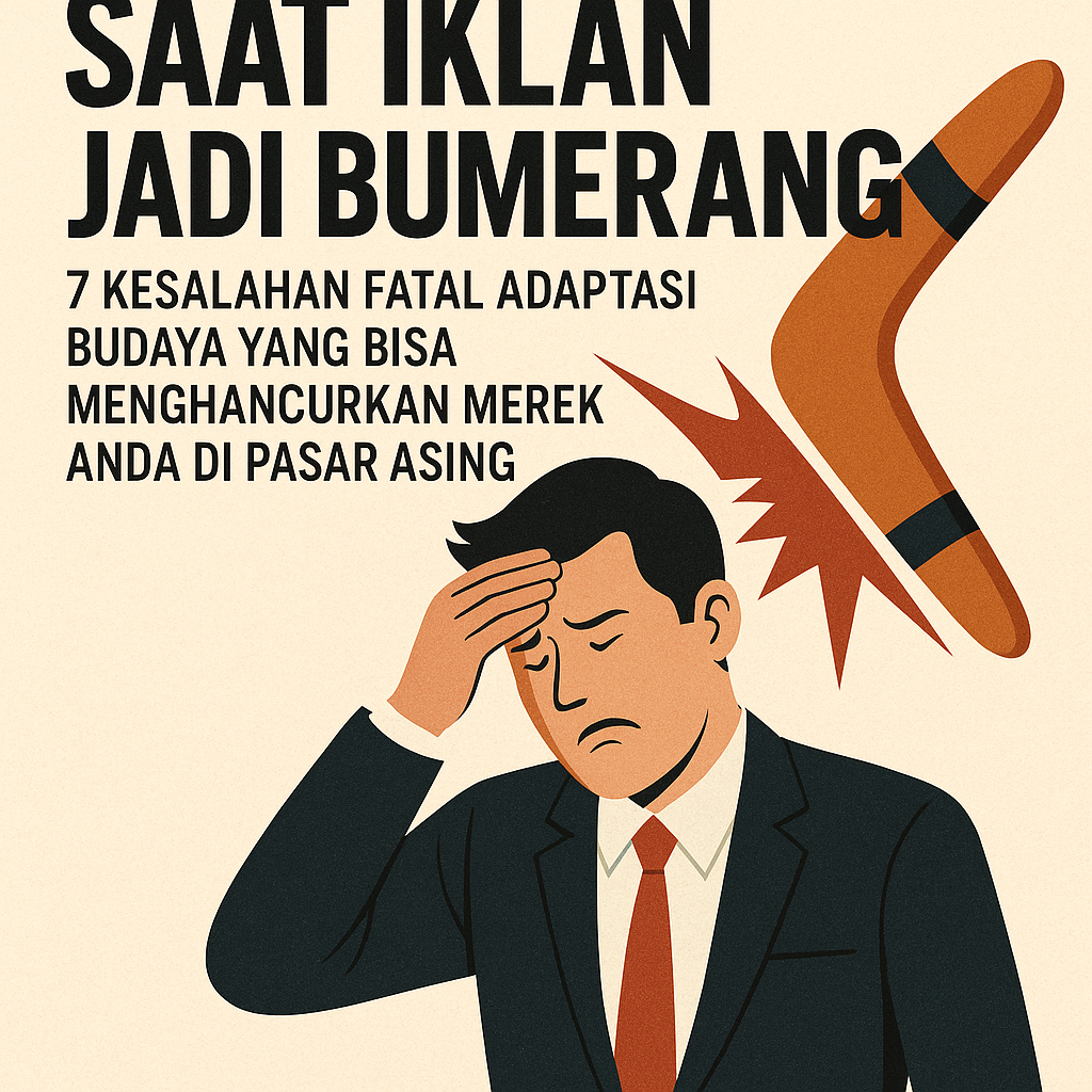 Saat Iklan Jadi Bumerang: 7 Kesalahan Fatal Adaptasi Budaya yang Bisa Menghancurkan Merek Anda di Pasar Asing.